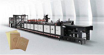 瓦楞紙、壓泡紙、復(fù)合氣泡
快遞信封袋多功能制袋機(jī) CAP-700